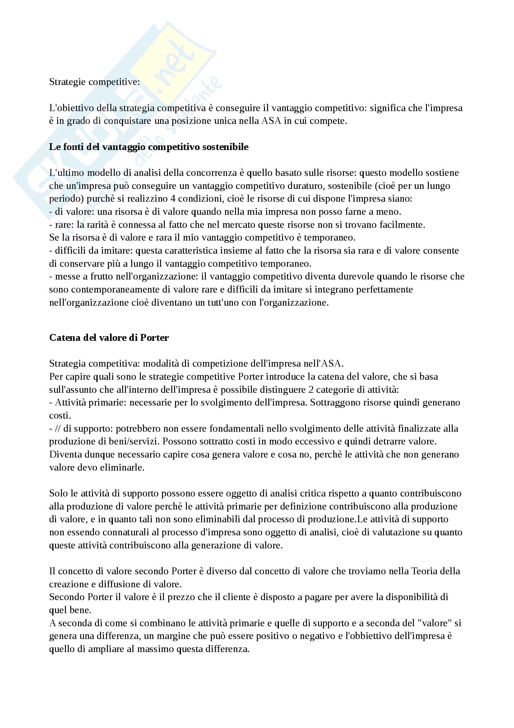 Appunti di economia e gestione delle imprese, economia e gestione delle imprese Pag. 16