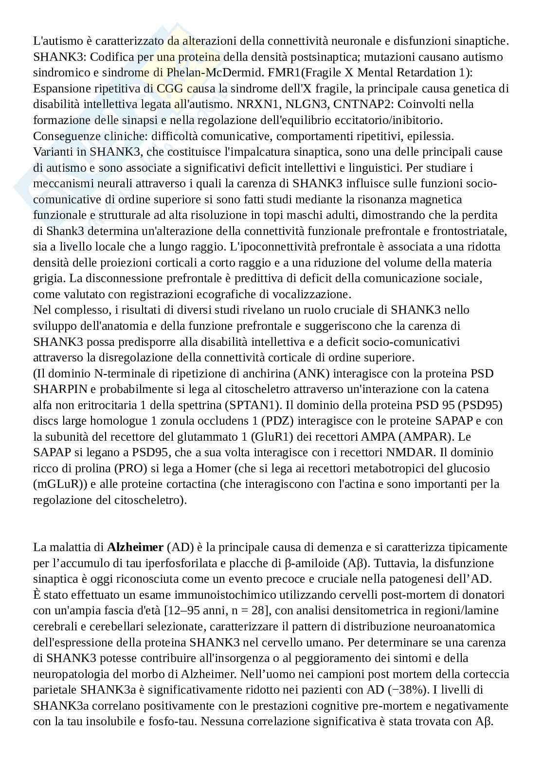 Appunti slide di Neurogenetica Pag. 21