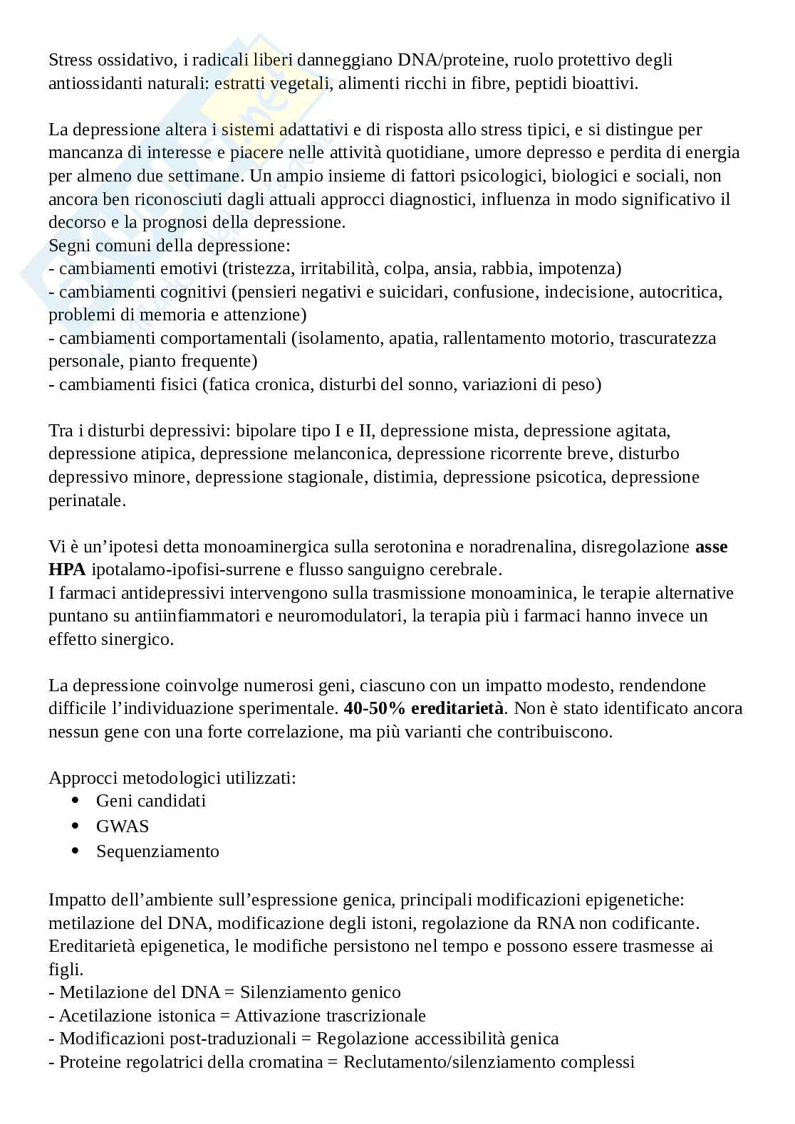 Appunti slide di Neurogenetica Pag. 31