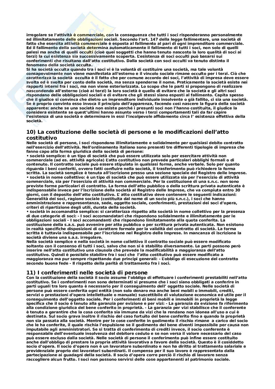 Appunti per l'esame di Diritto commerciale Pag. 16