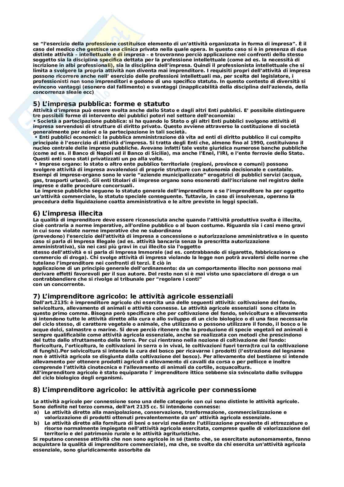 Appunti per l'esame di Diritto commerciale Pag. 2