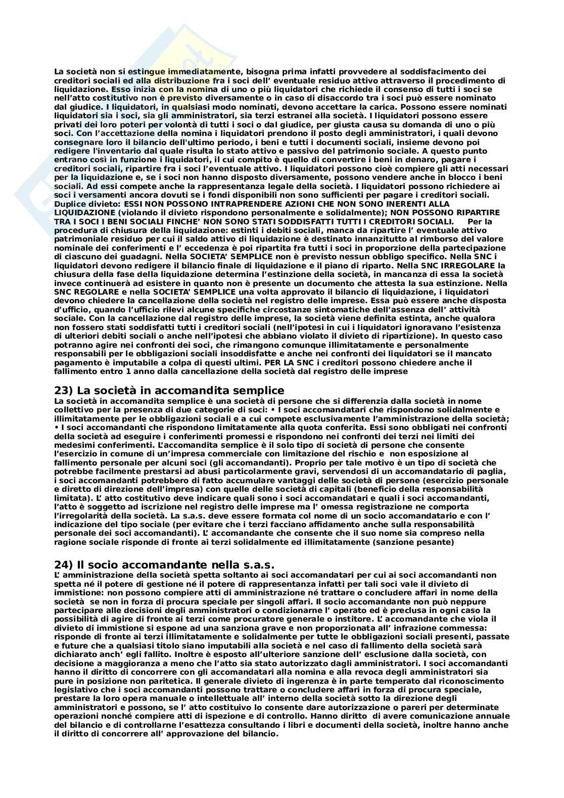 Appunti per l'esame di Diritto commerciale Pag. 21