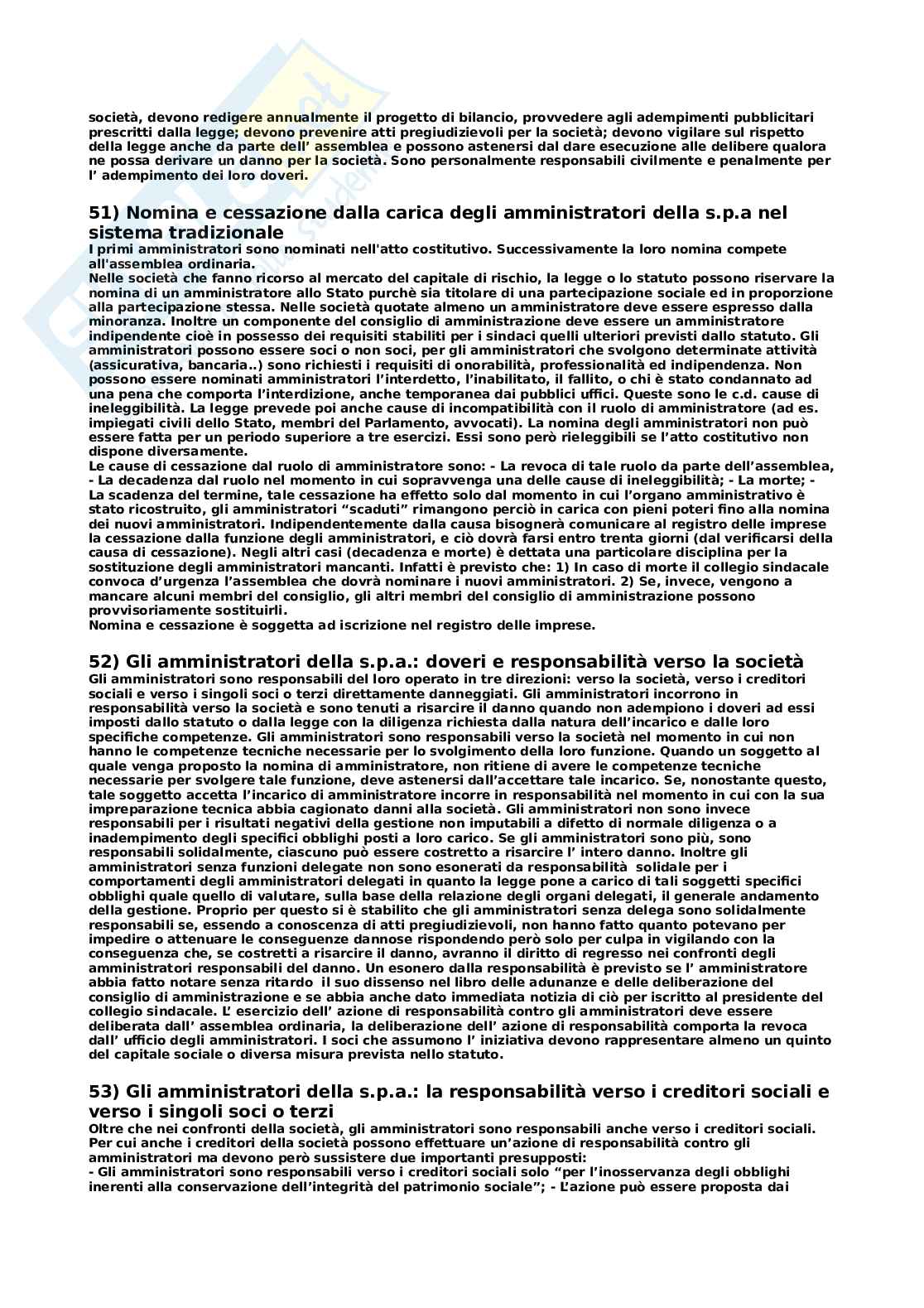 Appunti per l'esame di Diritto commerciale Pag. 31
