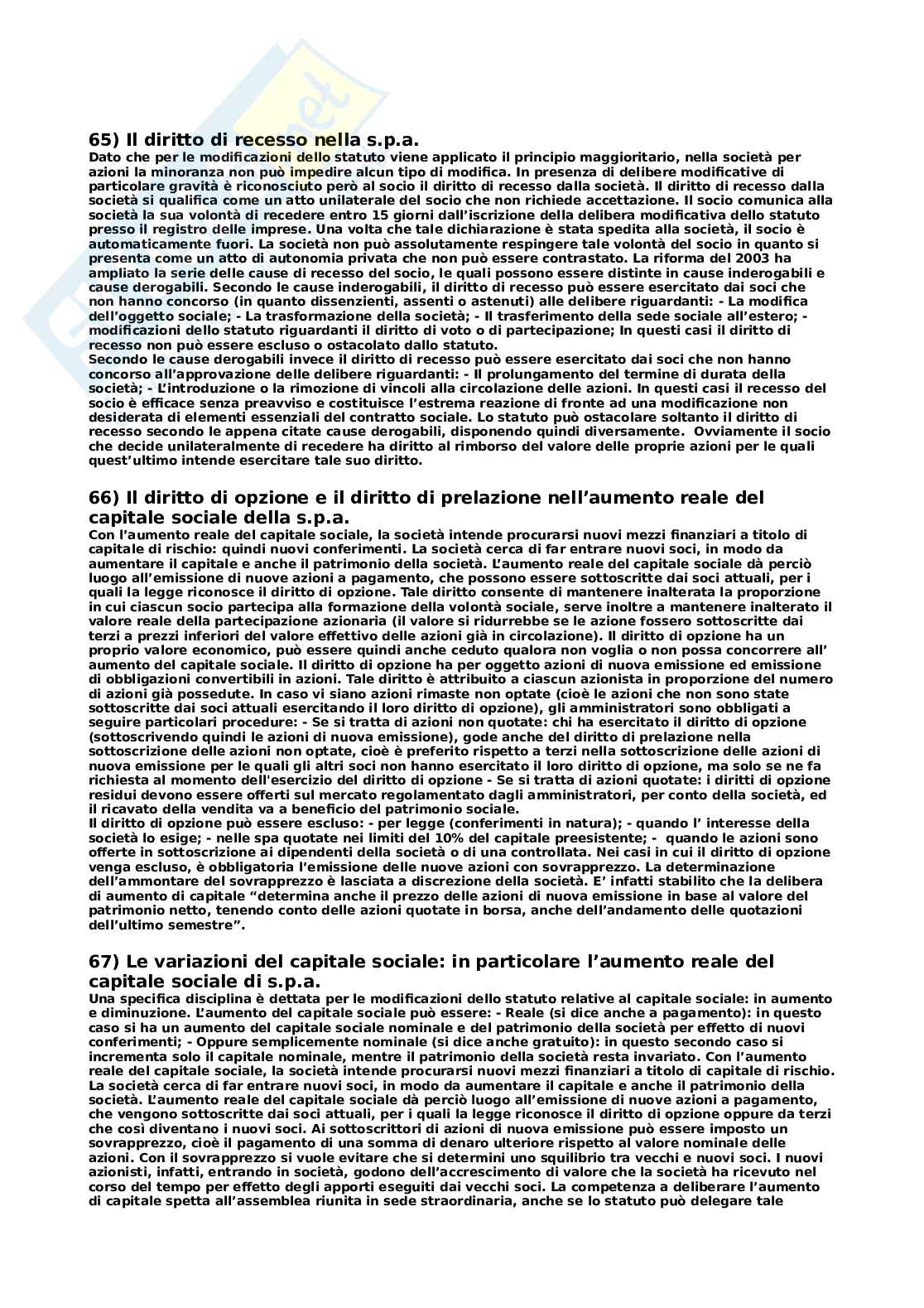 Appunti per l'esame di Diritto commerciale Pag. 36