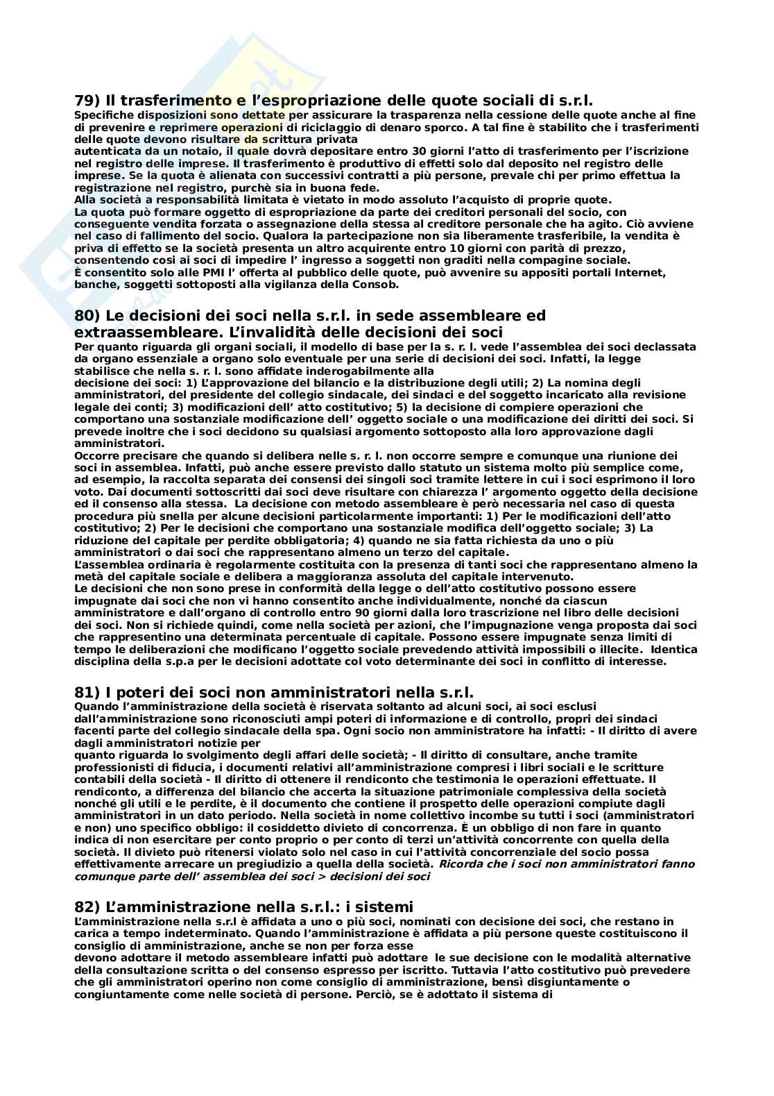 Appunti per l'esame di Diritto commerciale Pag. 41