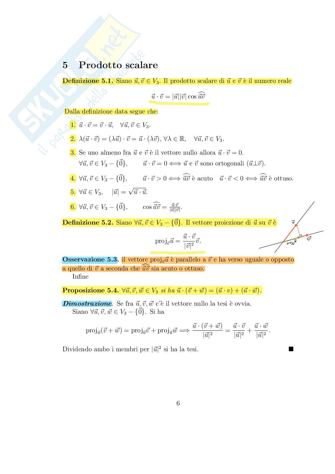 Vetori geometrici Pag. 6
