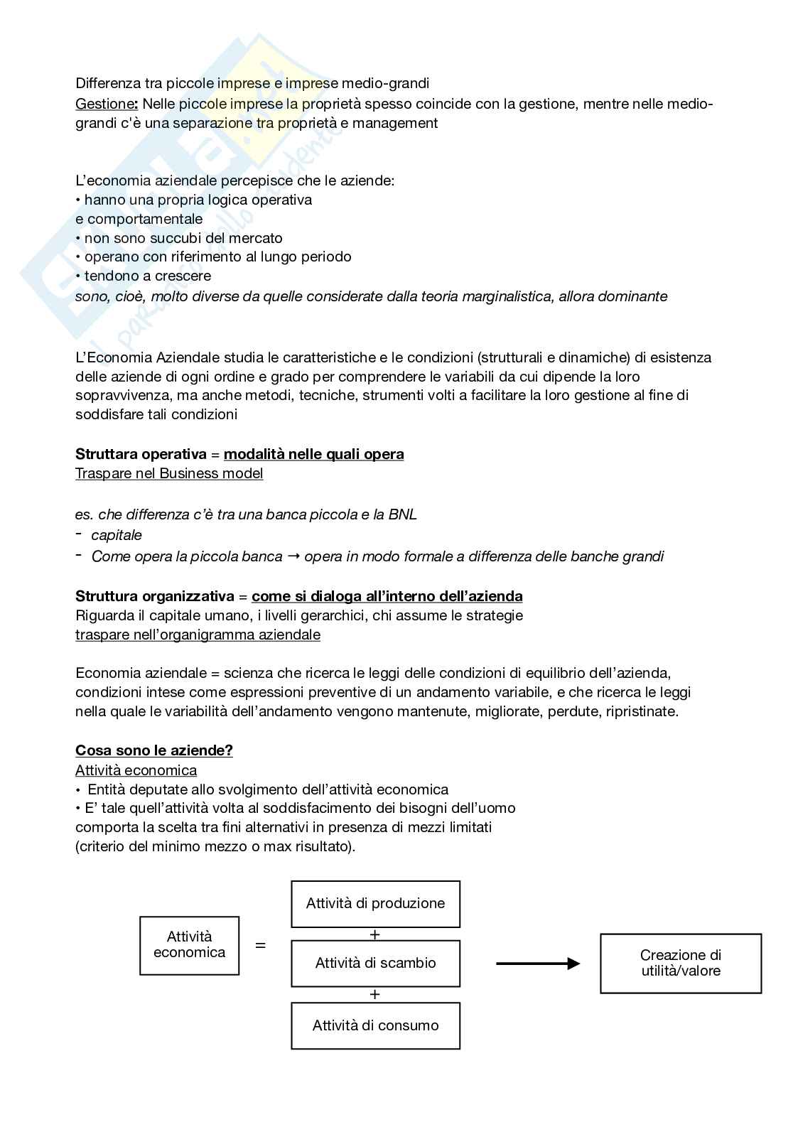 Economia aziendale Pag. 2