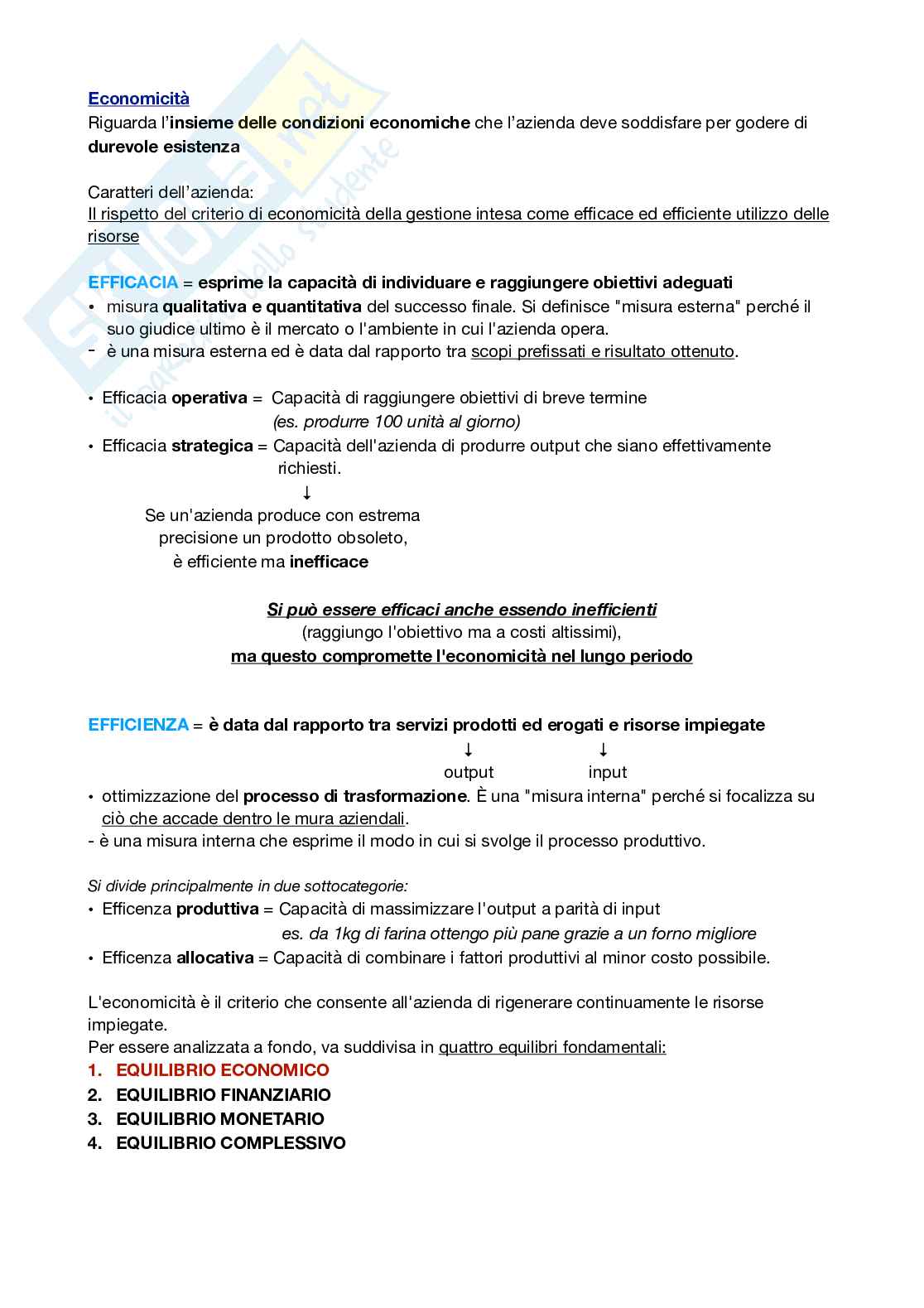 Economia aziendale Pag. 6