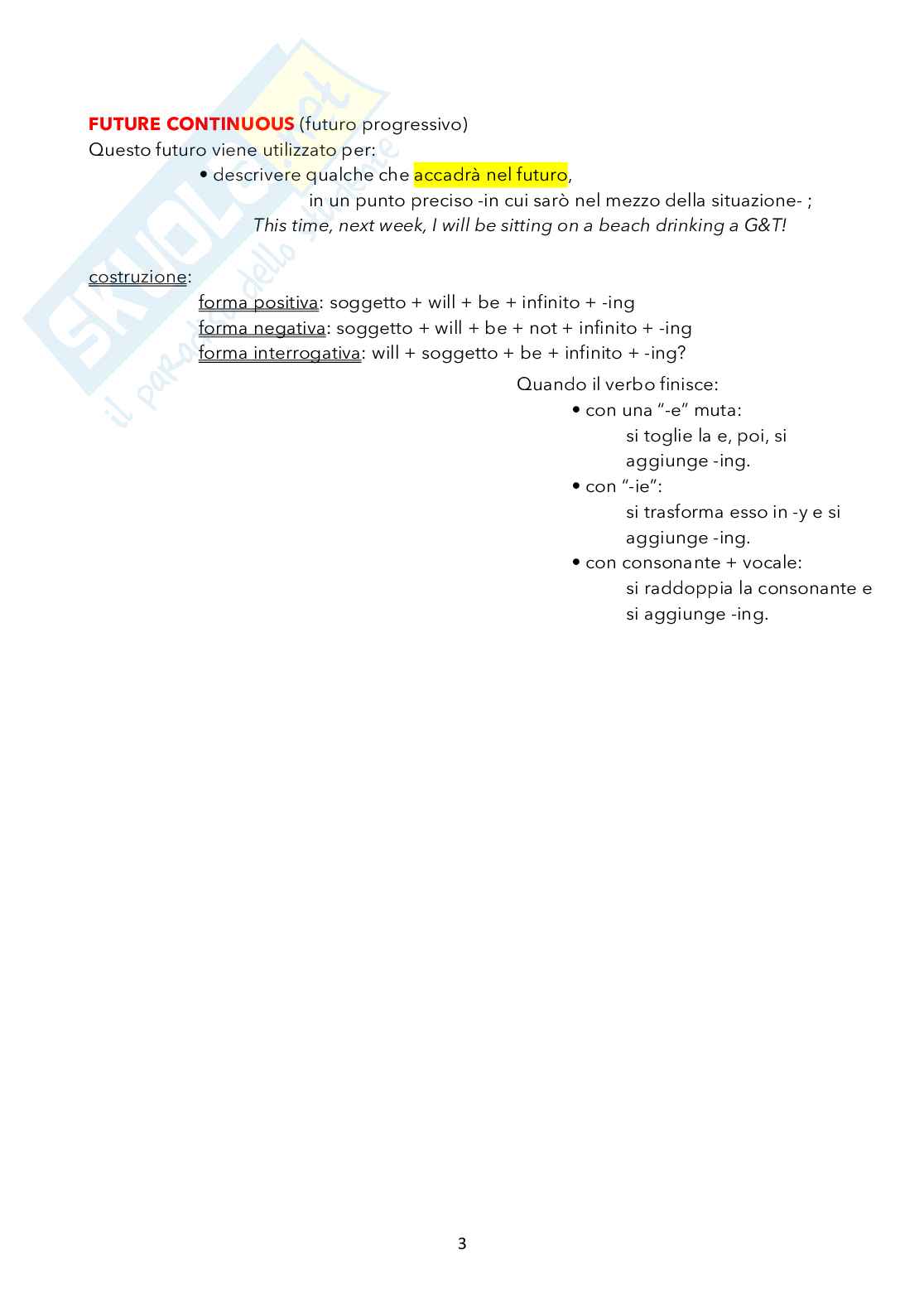 Grammatica Inglese - Appunti Pag. 91