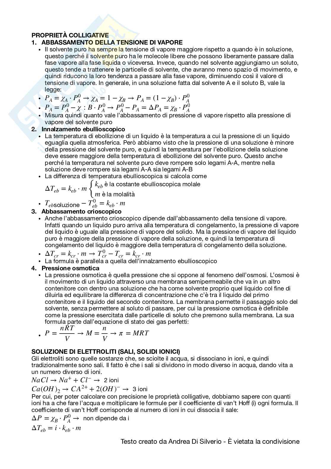Appunti di Chimica Pag. 71