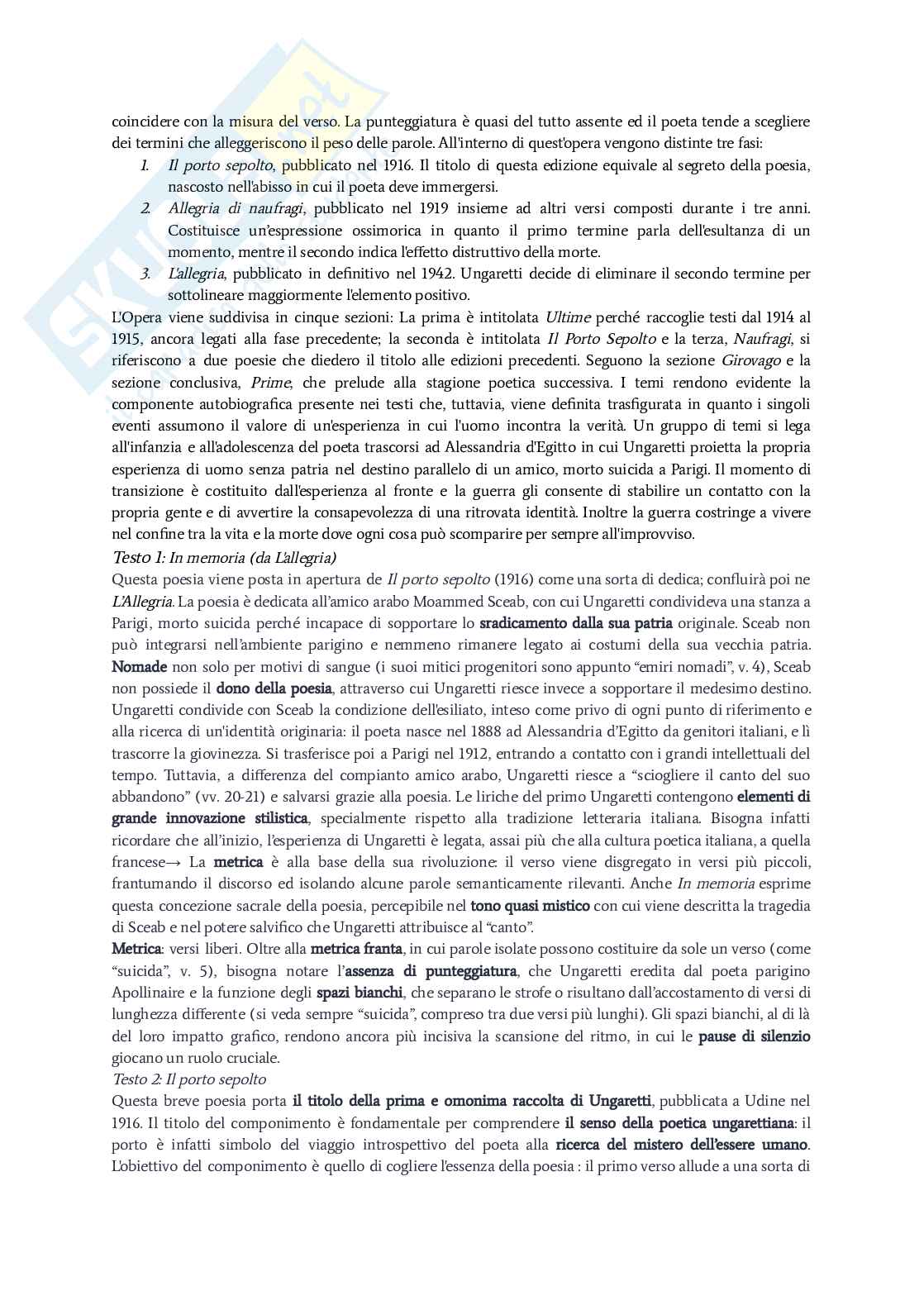 Appunti Autori italiani Pag. 41
