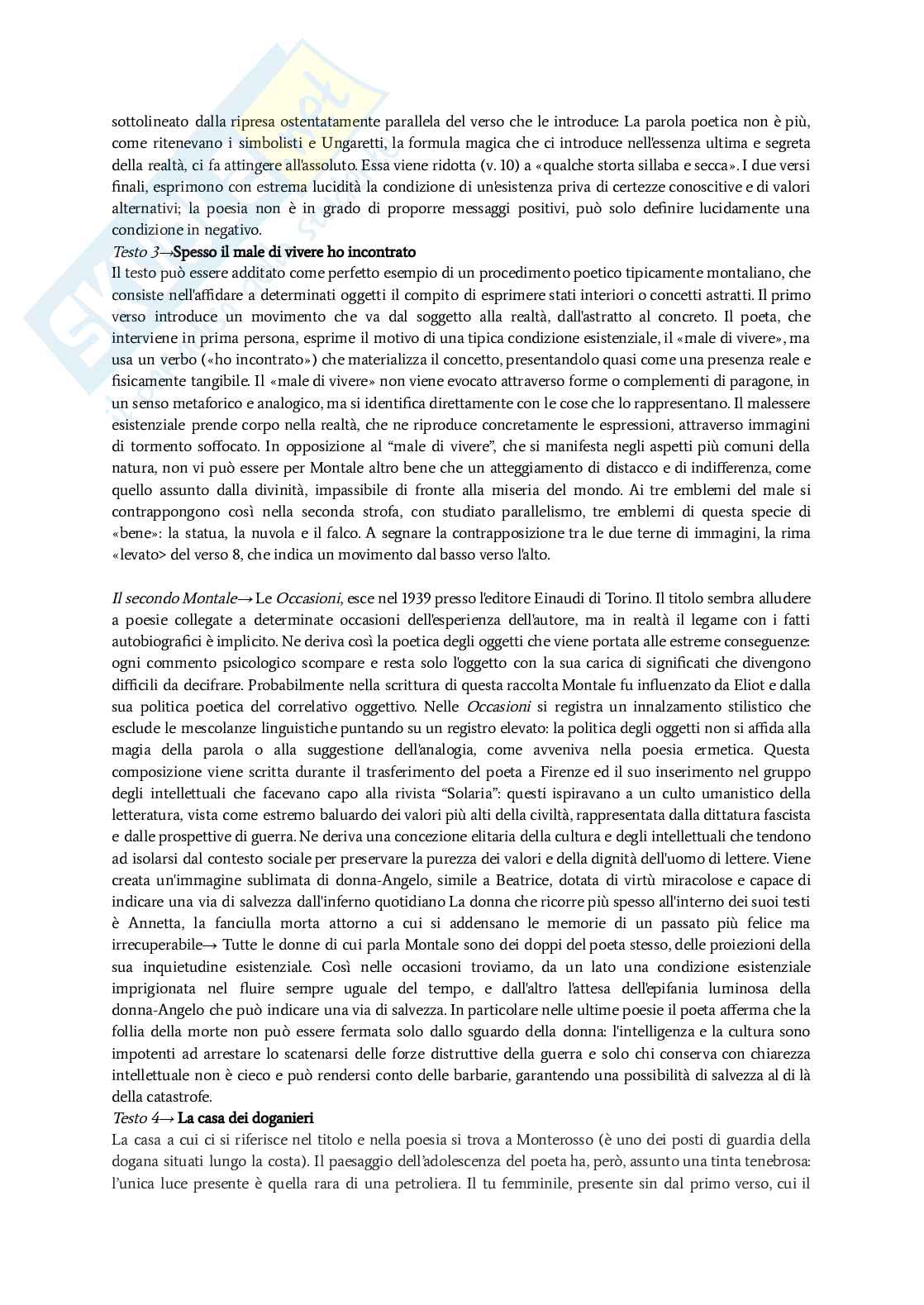 Appunti Autori italiani Pag. 51