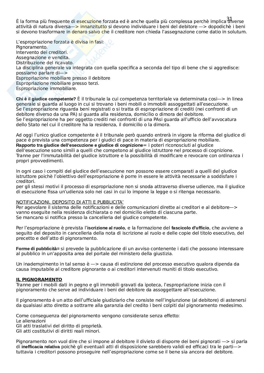 Rielaborazione delle impugnazioni  Pag. 31