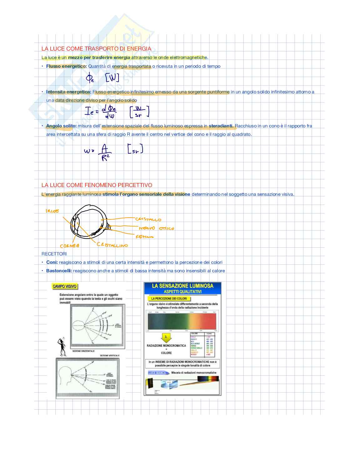 Appunti Illuminotecnica Pag. 2