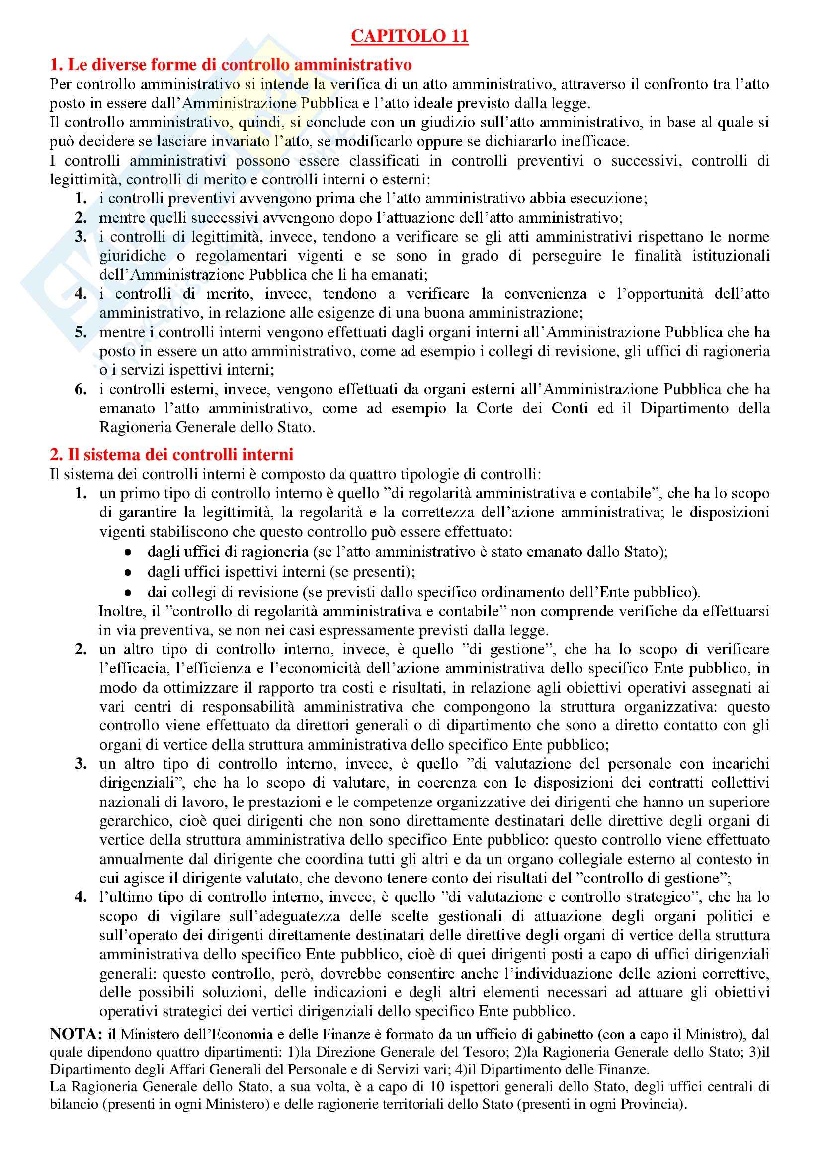 Economia delle Amministrazioni Pubbliche - Appunti Pag. 31
