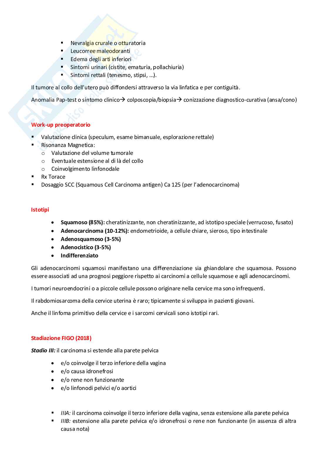 Ginecologia ed ostetricia - Appunti completi  Pag. 41