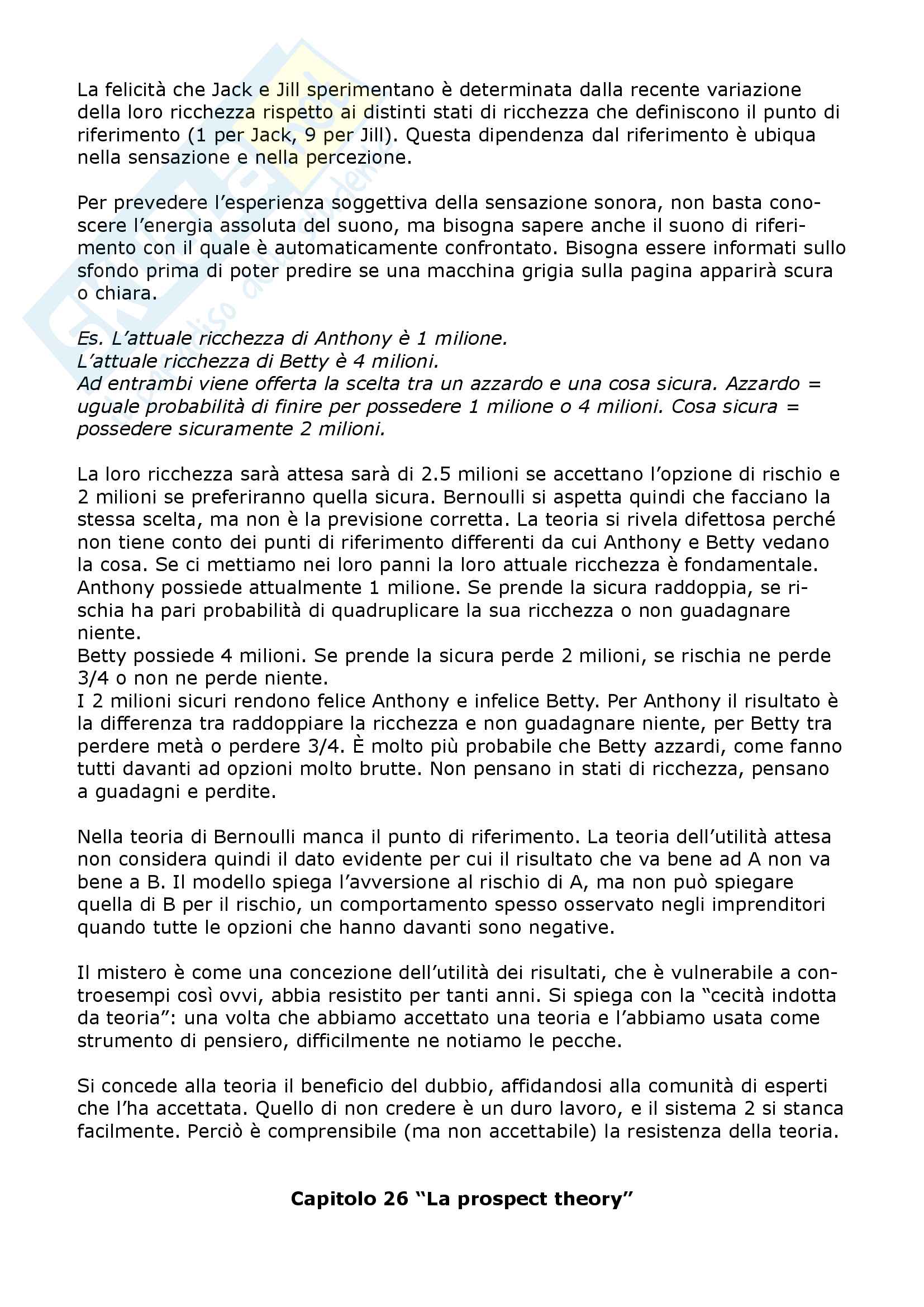 Pensieri Lenti E Veloci Riassunto Pdf