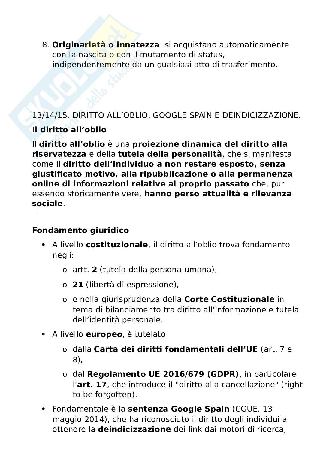 Diritto privato Pag. 11