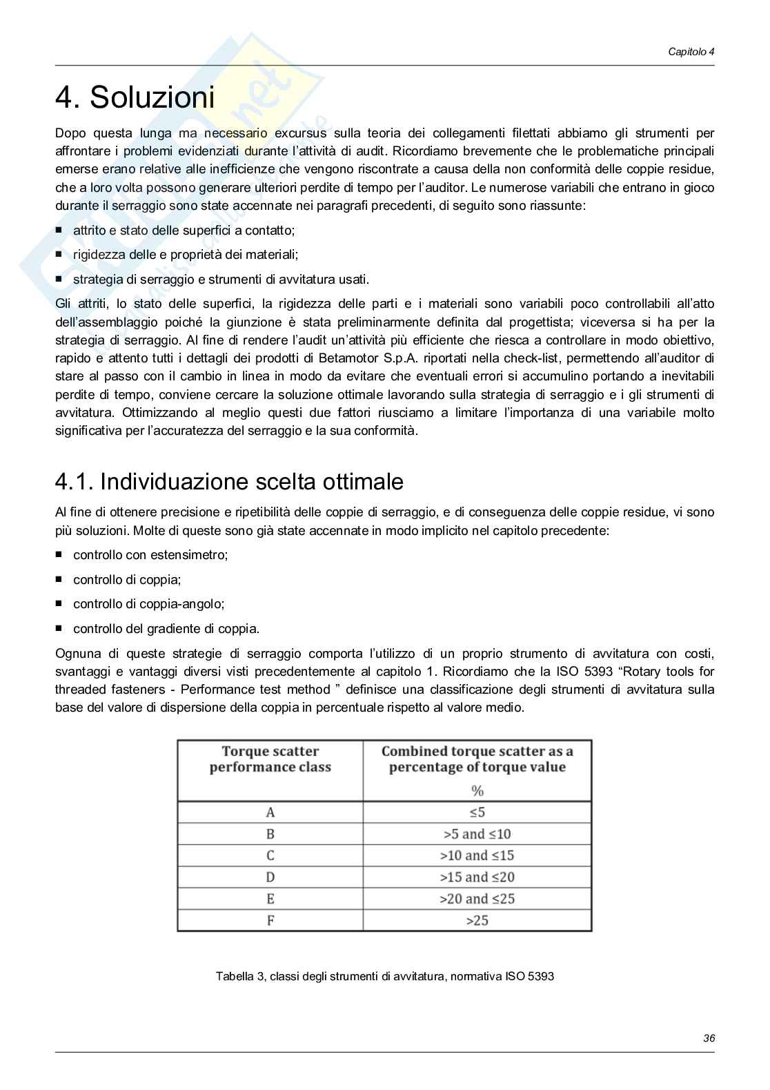 Sviluppo sistema controllo qualità per motoveicoli Pag. 36