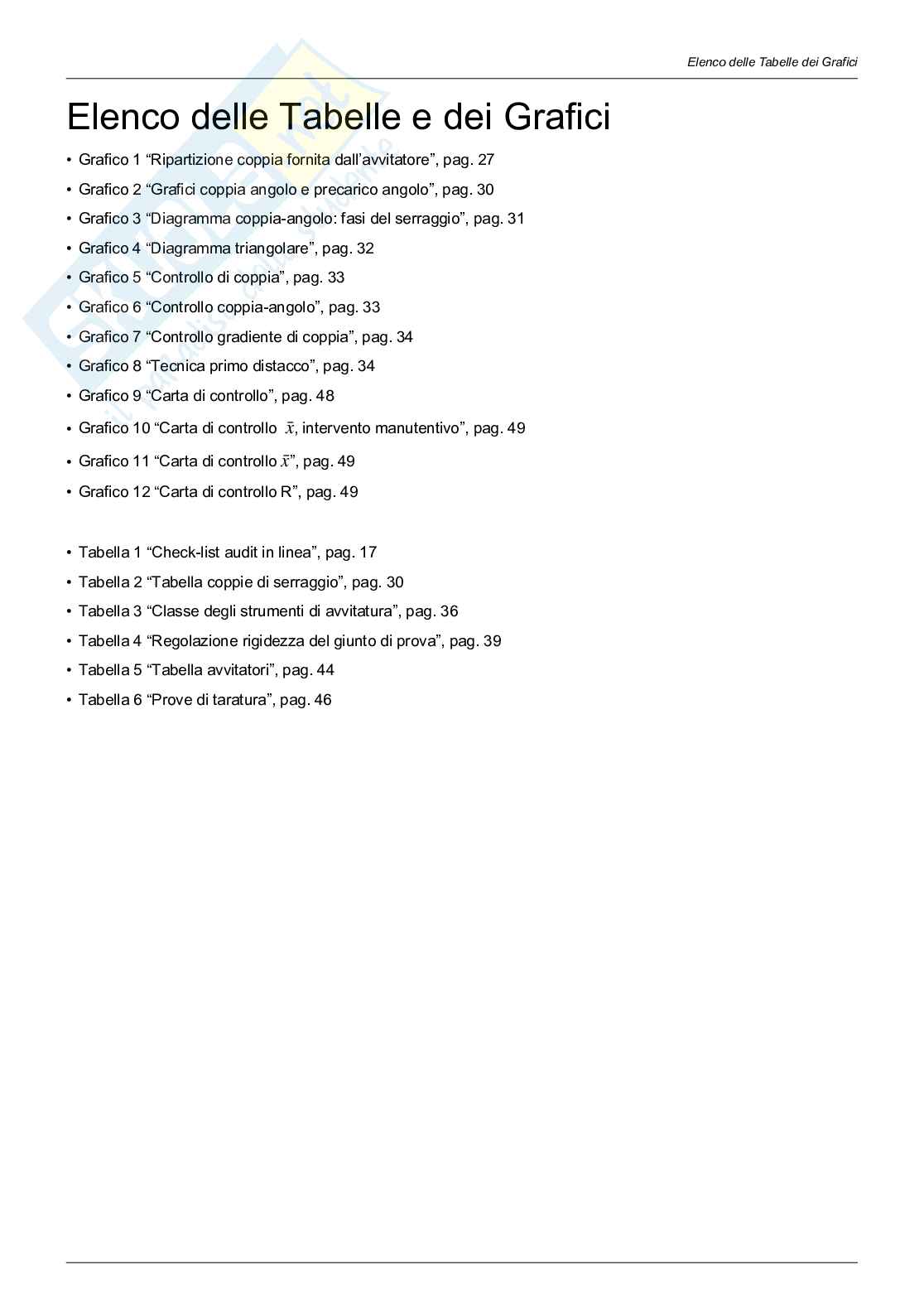 Sviluppo sistema controllo qualità per motoveicoli Pag. 6