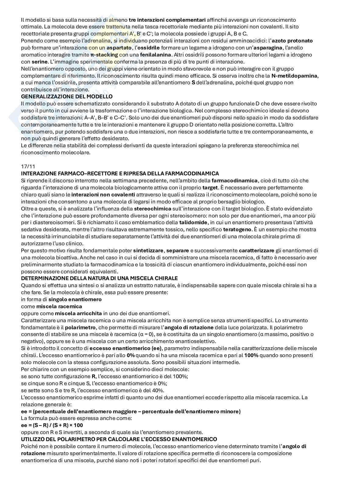 Laboratorio di molecole bioattive completo - Appunti Pag. 31