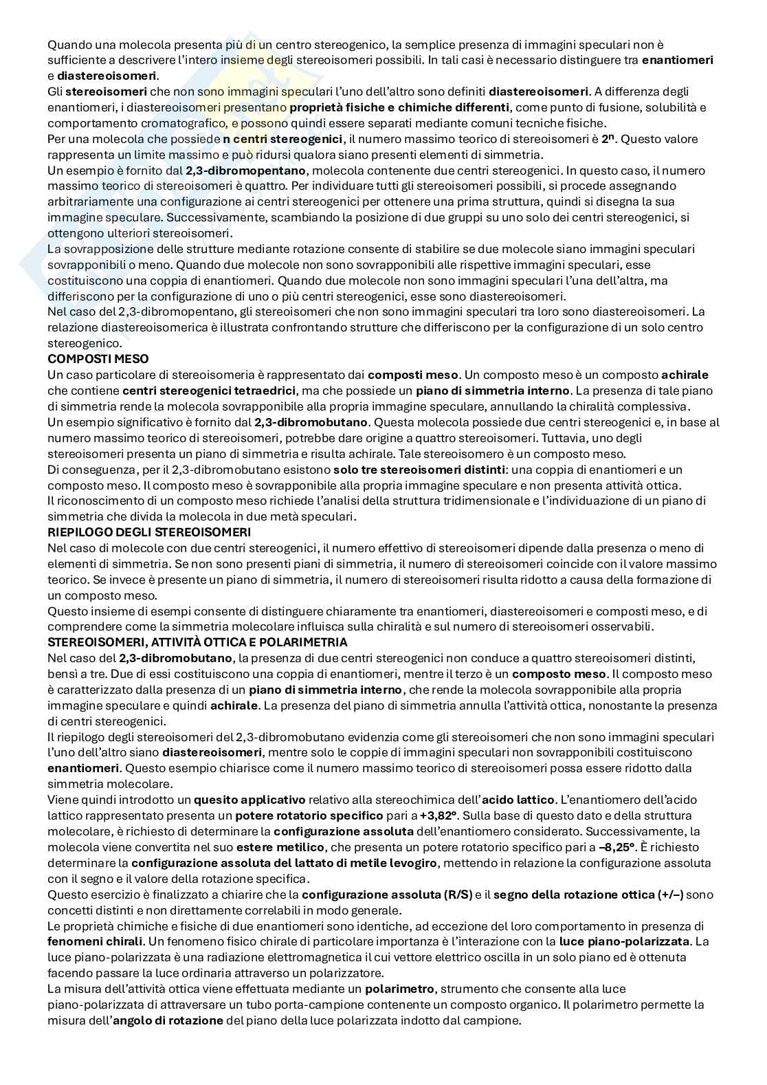 Laboratorio di molecole bioattive completo - Appunti Pag. 46