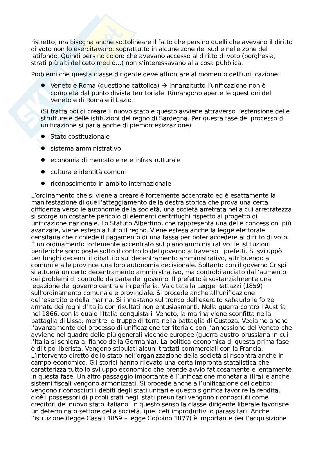 Riassunto esame Storia contemporanea, Prof. La Rovere Luca, libro consigliato Il mondo contemporaneo, Sabbatucci, Vidotto Pag. 56