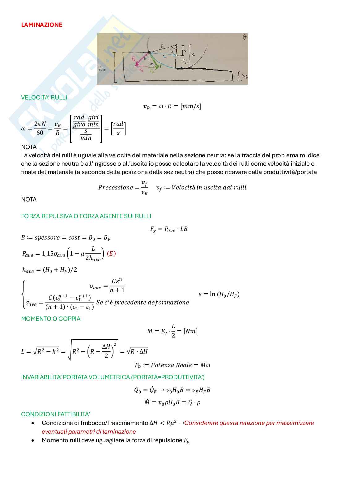 Formulario Tecnologie Industriali Pag. 6