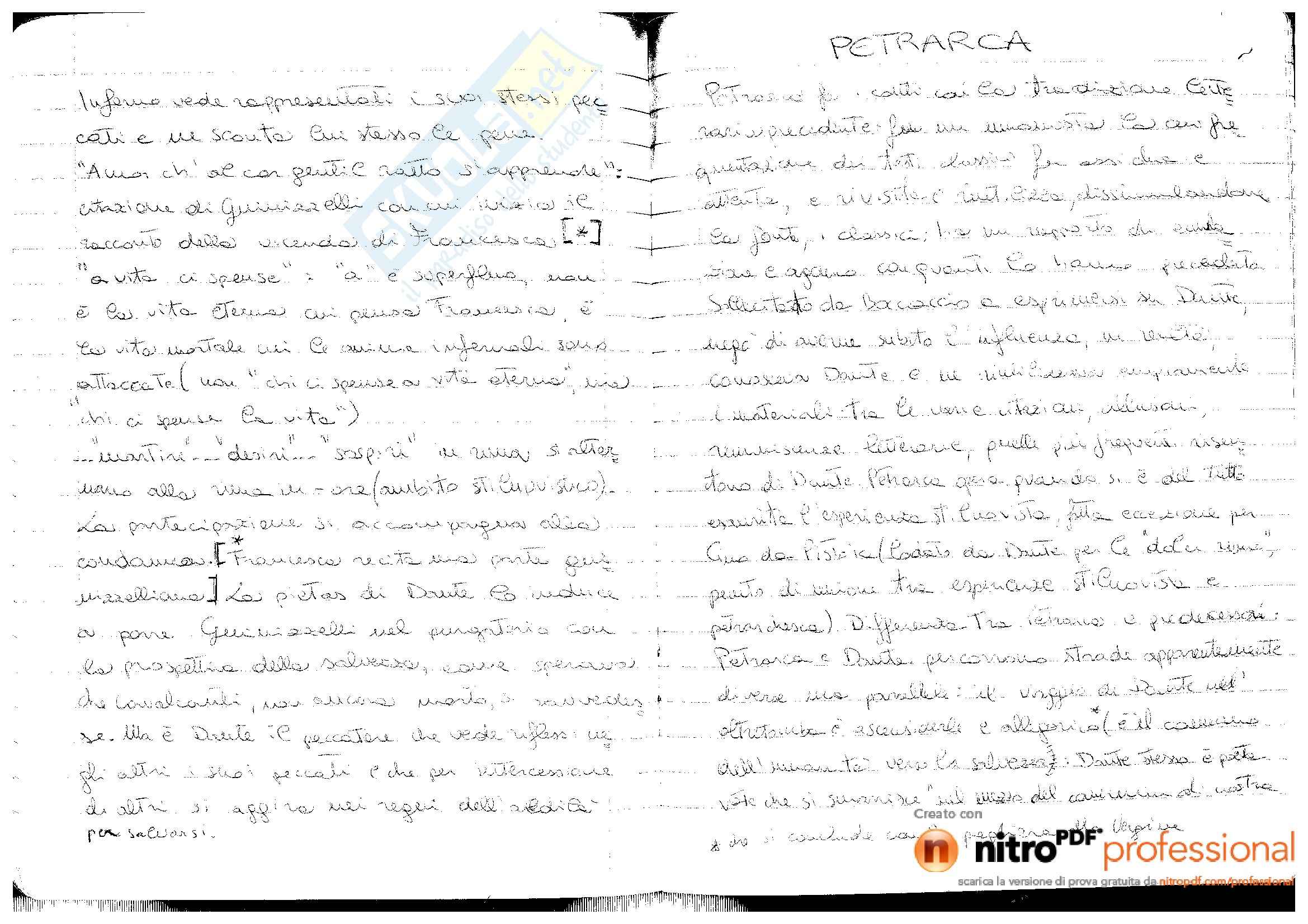 Petrarca Pag. 1
