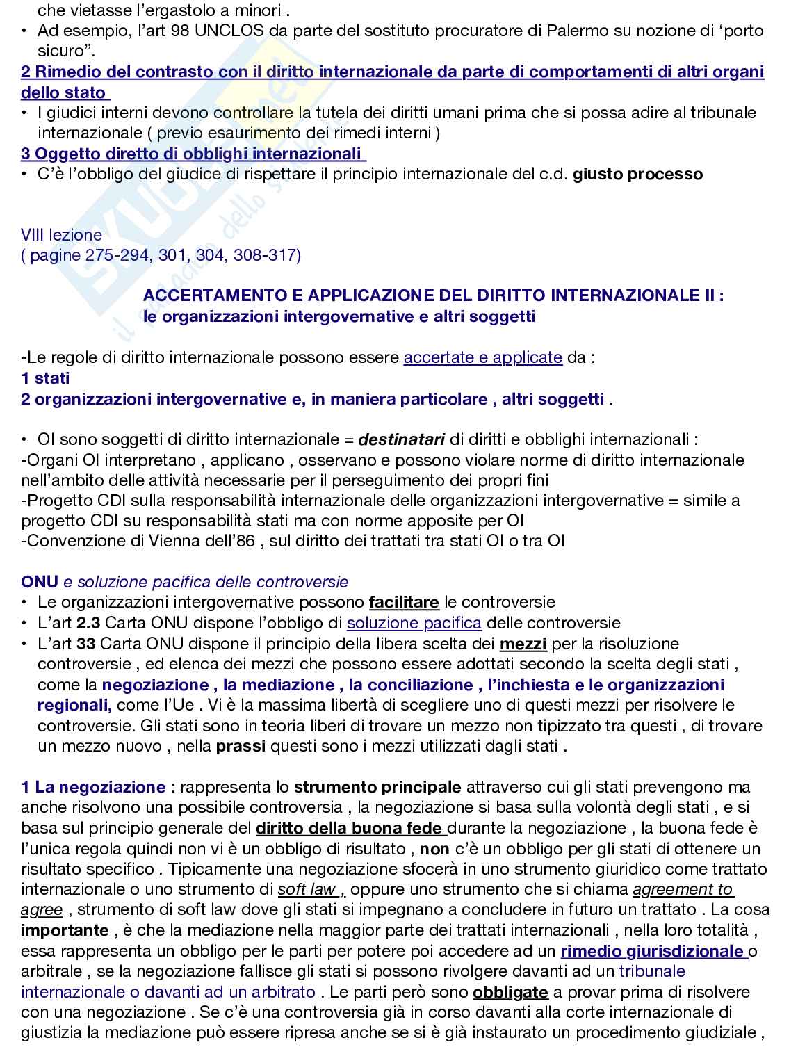 Diritto internazionale  Pag. 16