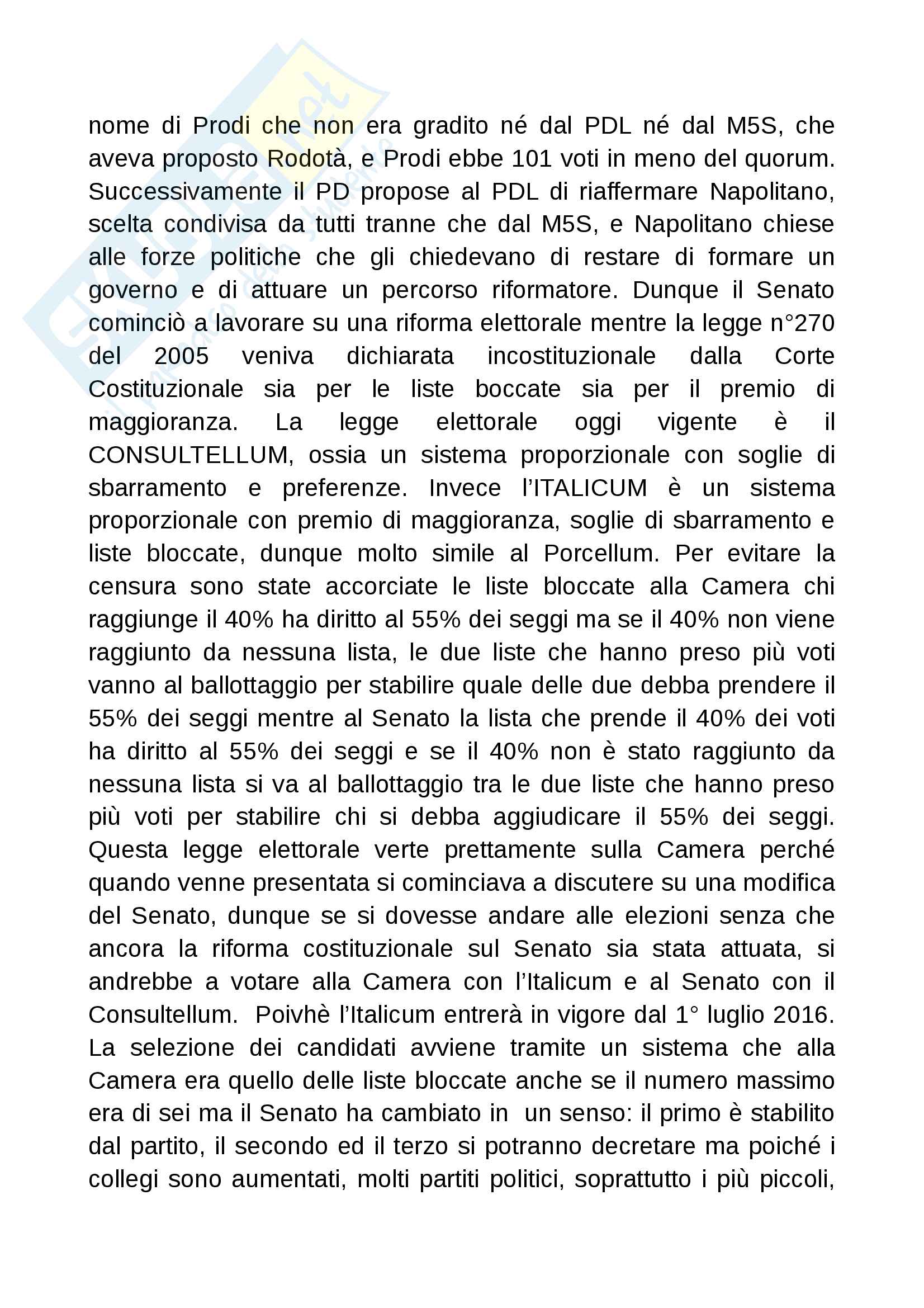 Diritto costituzionale Pag. 41