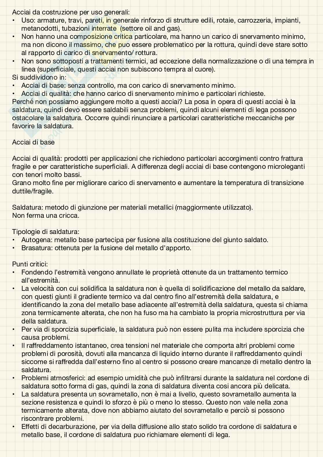 Appunti lezioni Materiali metallici Pag. 36