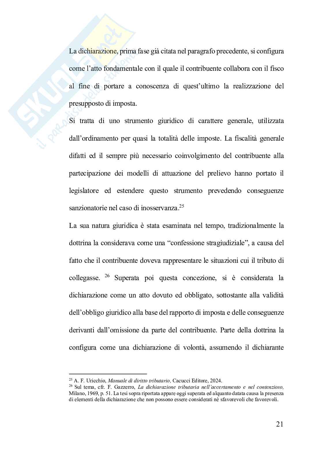 Modelli consensuali nella fase di attuazione del tributo: il concordato preventivo biennale della riforma tributaria del 2024 Pag. 21