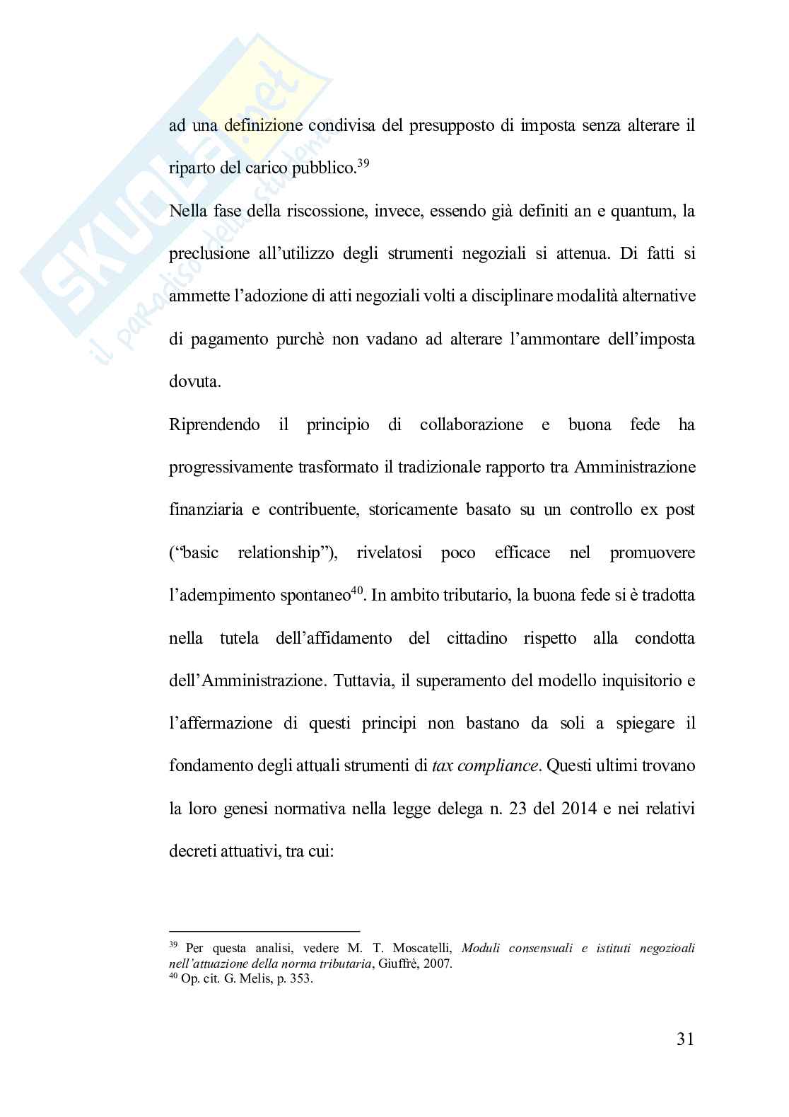 Modelli consensuali nella fase di attuazione del tributo: il concordato preventivo biennale della riforma tributaria del 2024 Pag. 31