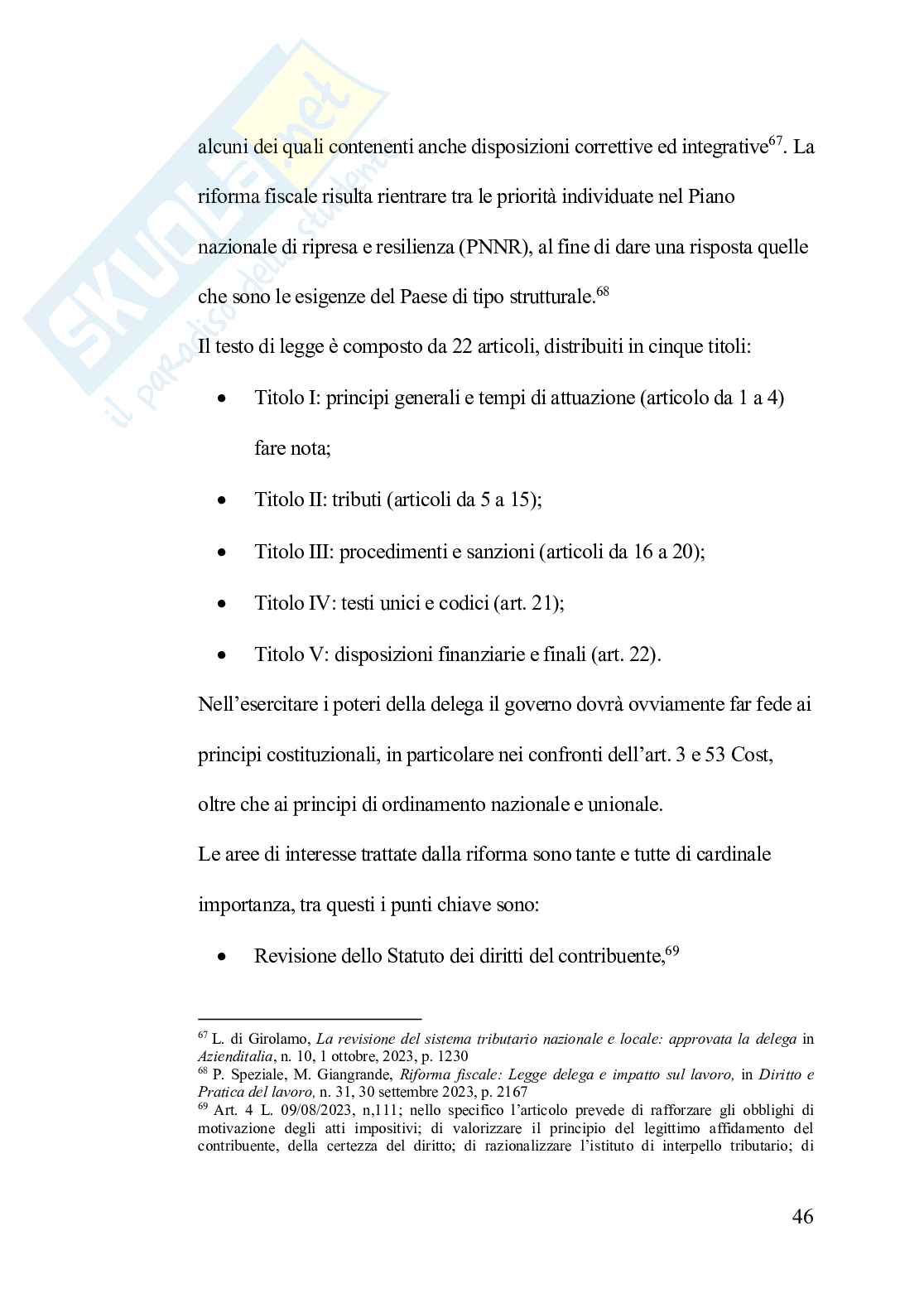 Modelli consensuali nella fase di attuazione del tributo: il concordato preventivo biennale della riforma tributaria del 2024 Pag. 46