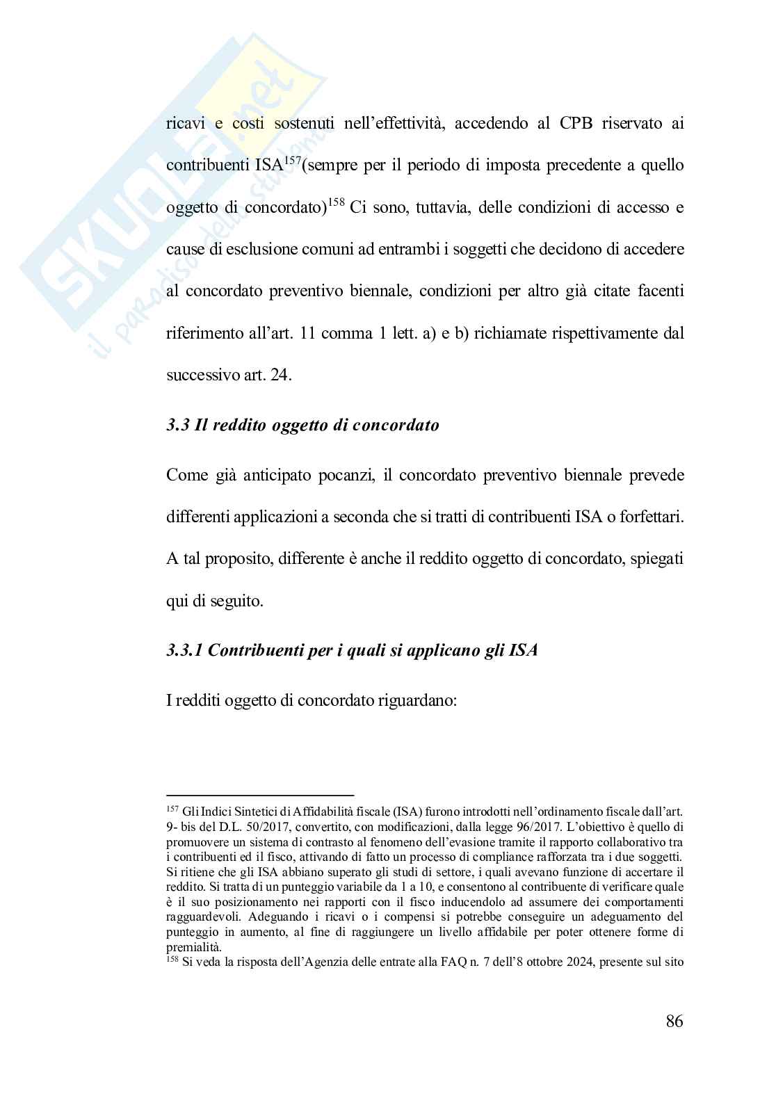 Modelli consensuali nella fase di attuazione del tributo: il concordato preventivo biennale della riforma tributaria del 2024 Pag. 86