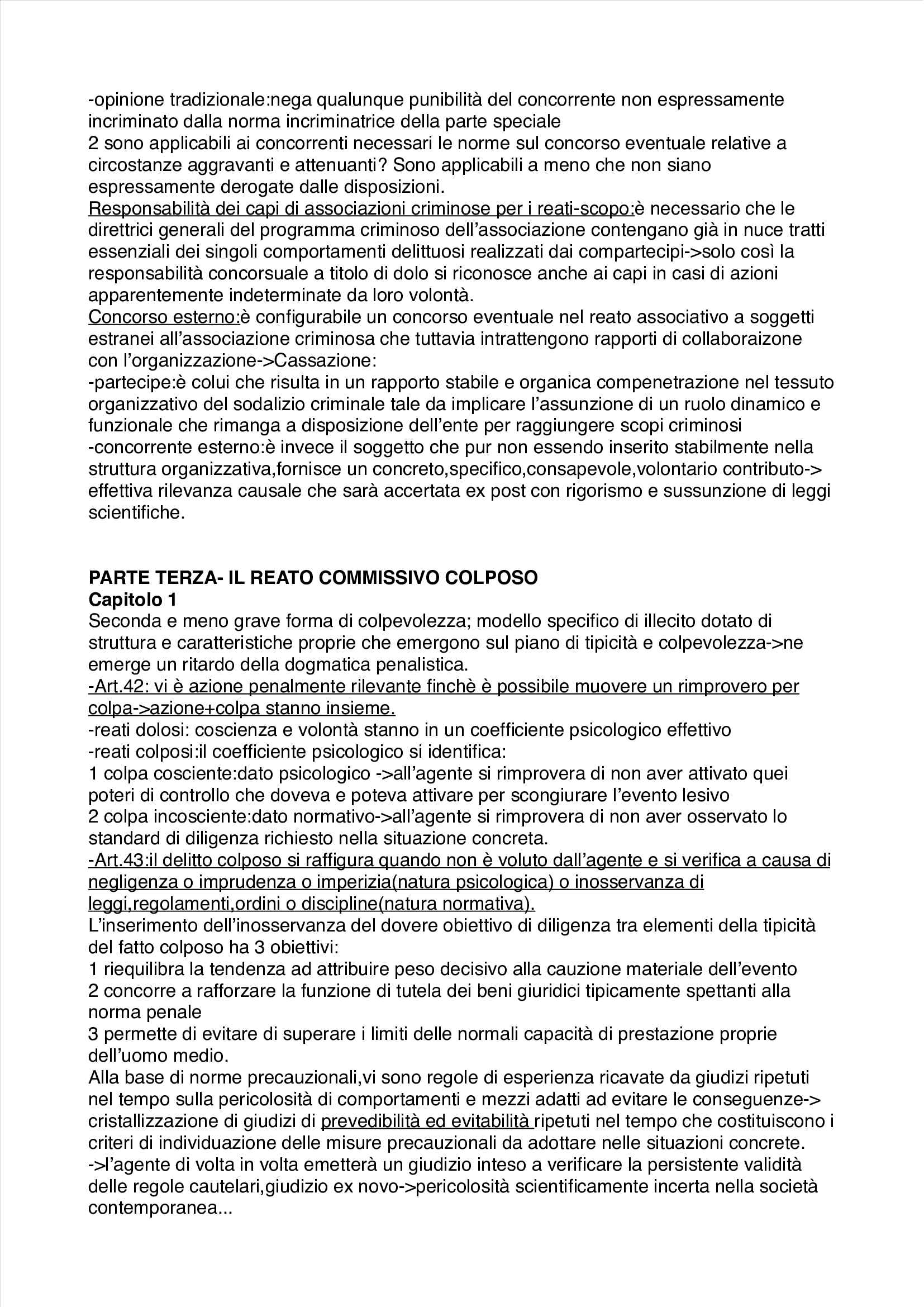 Riassunto esame Diritto Penale, prof. Fornasari, libro consigliato Diritto Penale: Parte Generale di Fiandaca e Musco Pag. 41