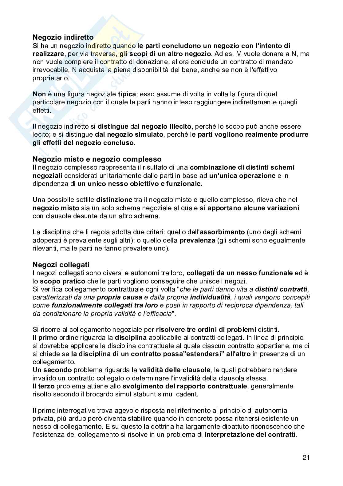 Diritto civile  Pag. 21