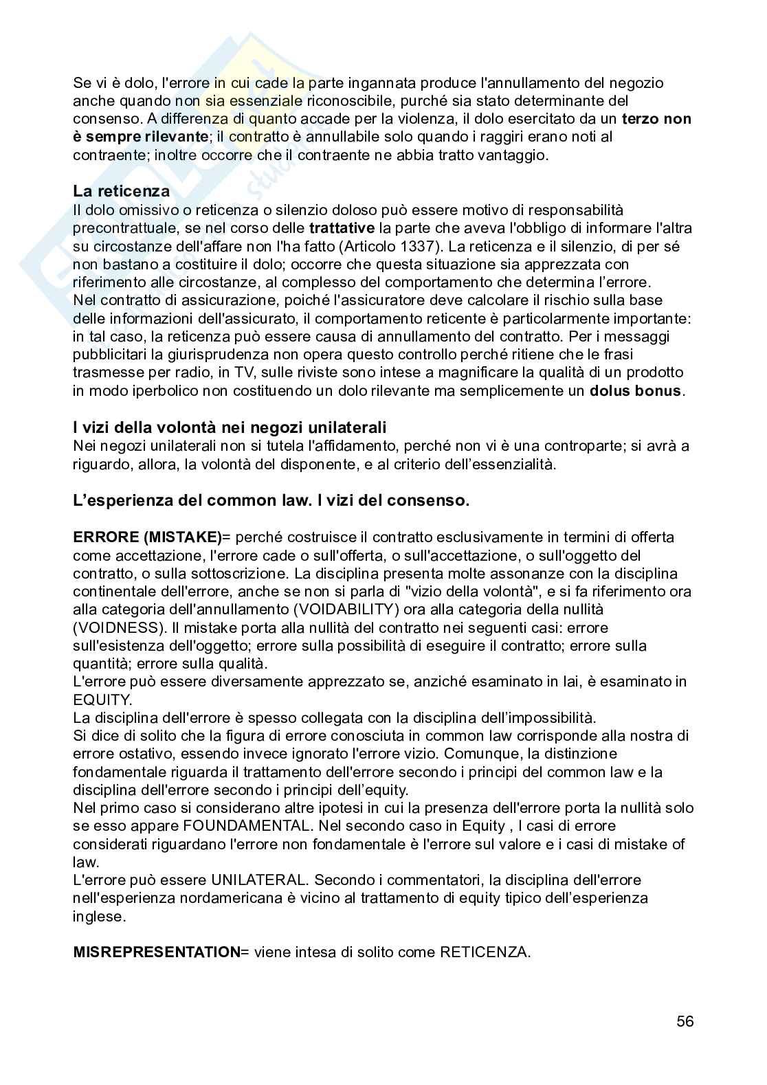Diritto civile  Pag. 56
