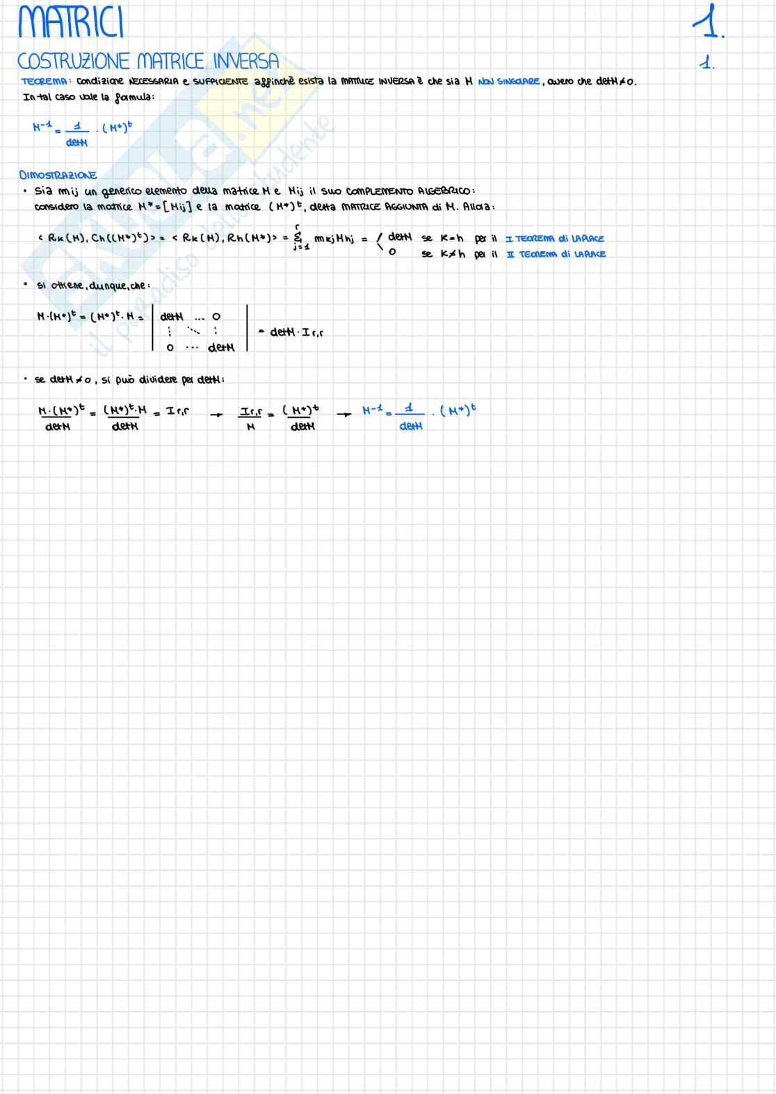 Riassunto esame analisi matematica 1 e geometria, Prof. Dulio Paolo, libro consigliato Analisi matematica 1 con elementi di geometria e algebra lineare, Bramanti, Pagani, Salsa Pag. 1