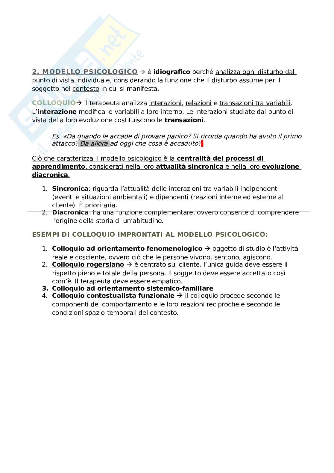 Appunti Teoria e tecnica del colloquio e dell'intervista Pag. 16