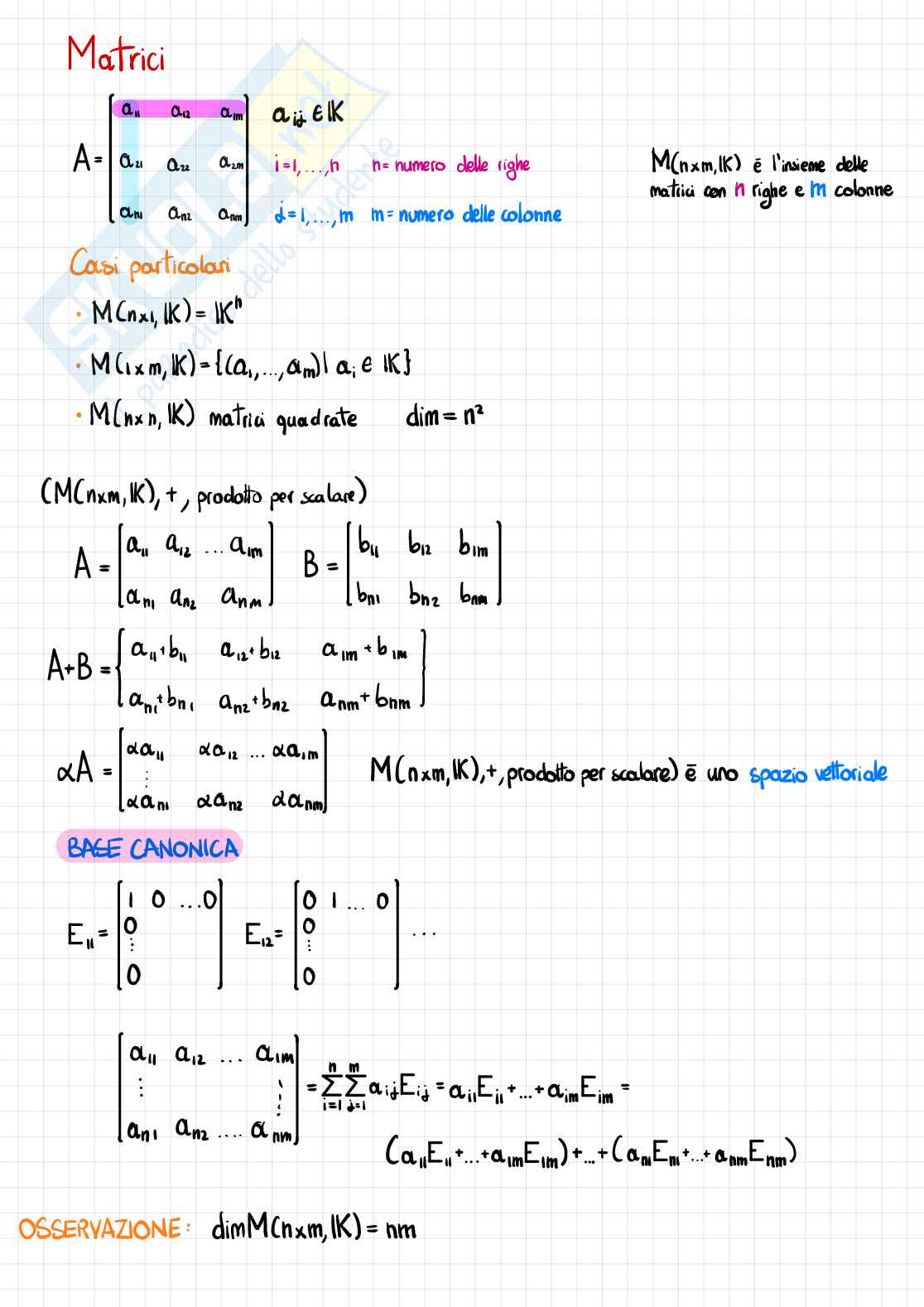 Matrici Pag. 1