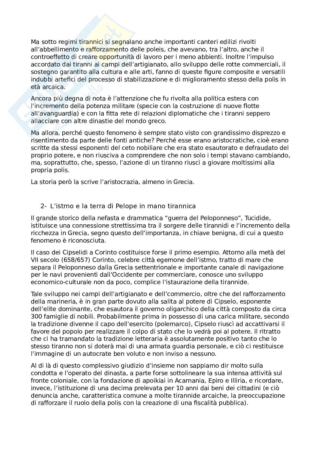 Riassunto esame Storia greca, Prof. Gallo Luigi, libro consigliato Storia greca, Gallo Pag. 2