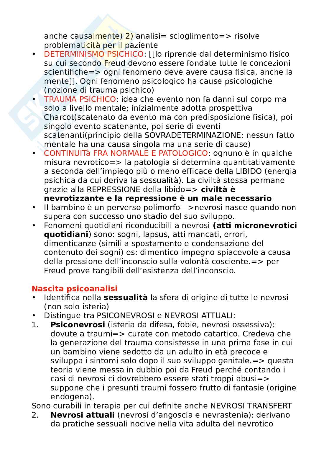 Storia della psicoterapia Pag. 2