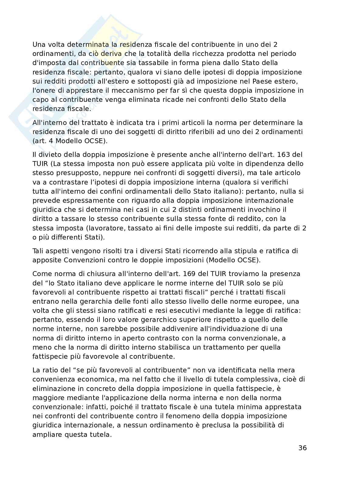 Appunti di Diritto tributario avanzato (3 crediti) Pag. 36