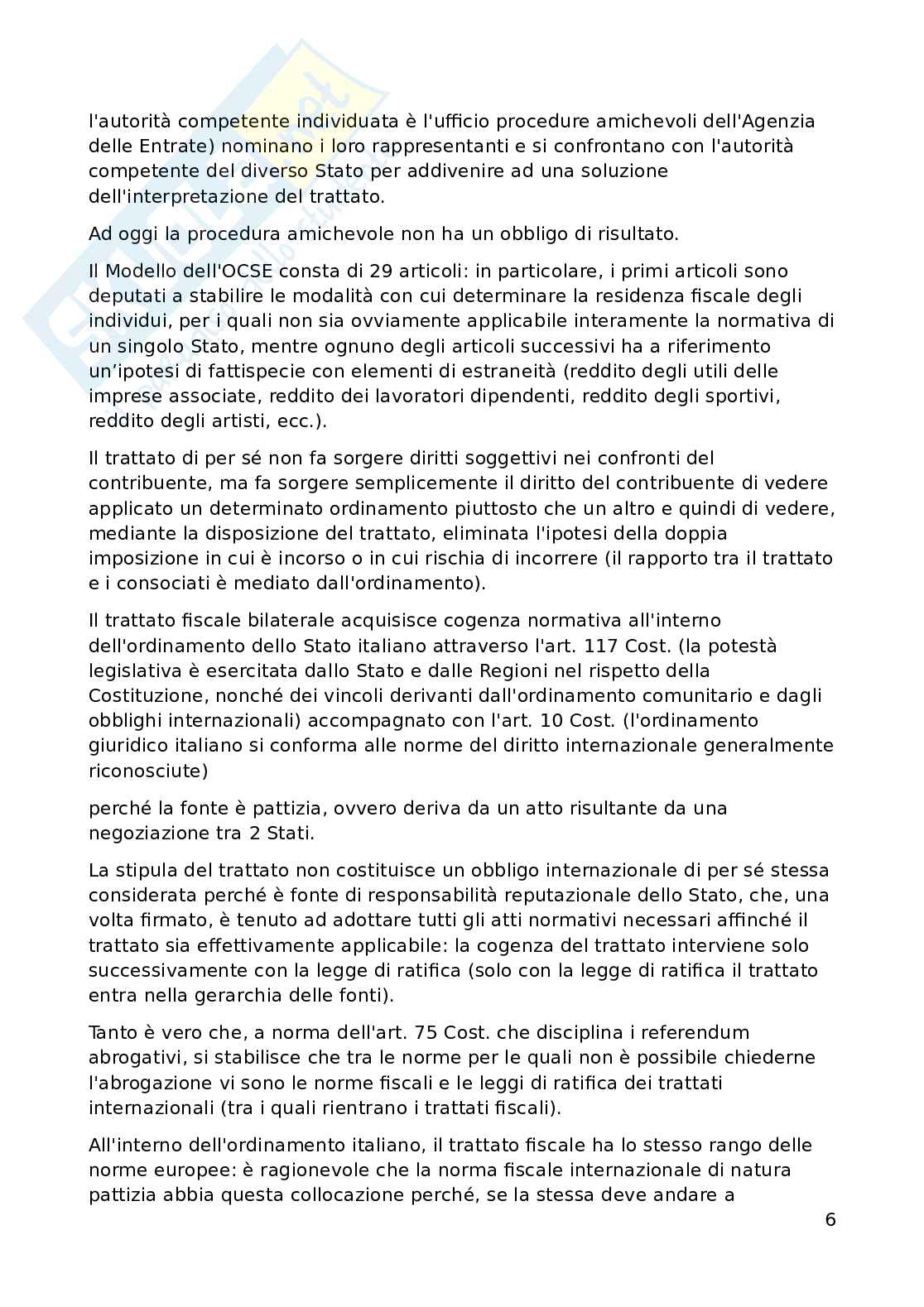 Appunti di Diritto tributario avanzato (3 crediti) Pag. 6