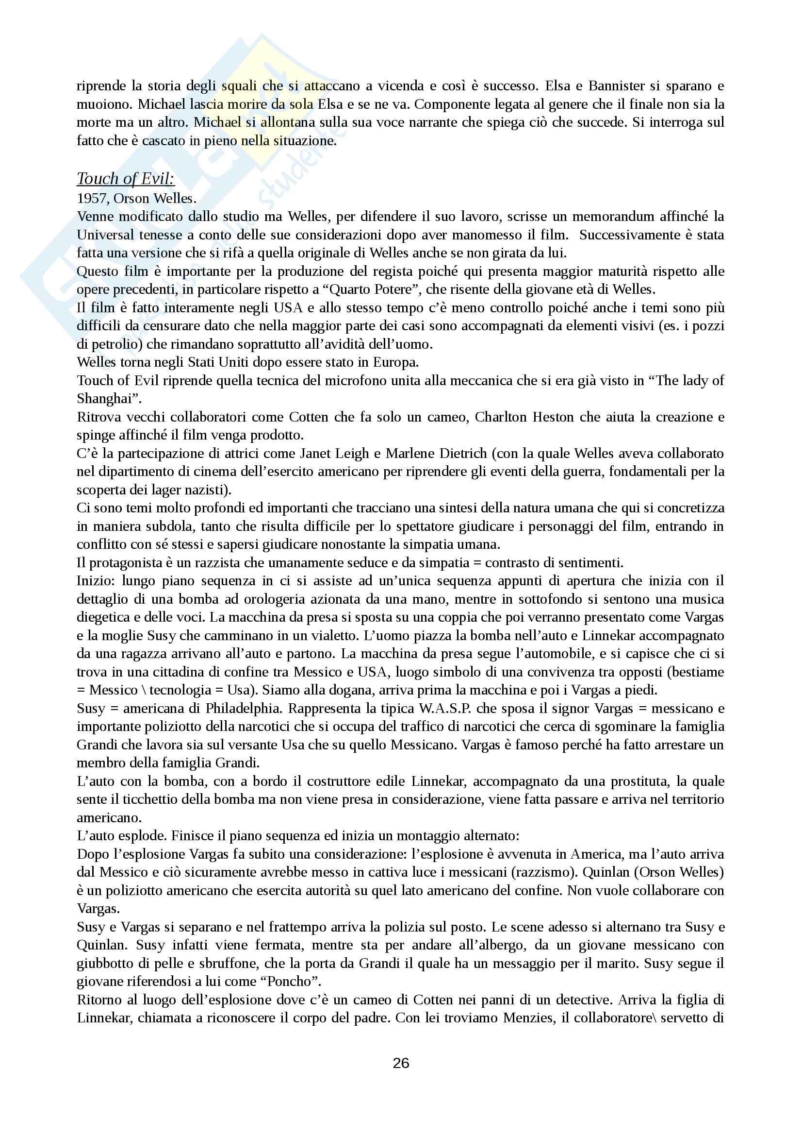 Appunti Teorie e analisi del linguaggio cinematografico Pag. 26