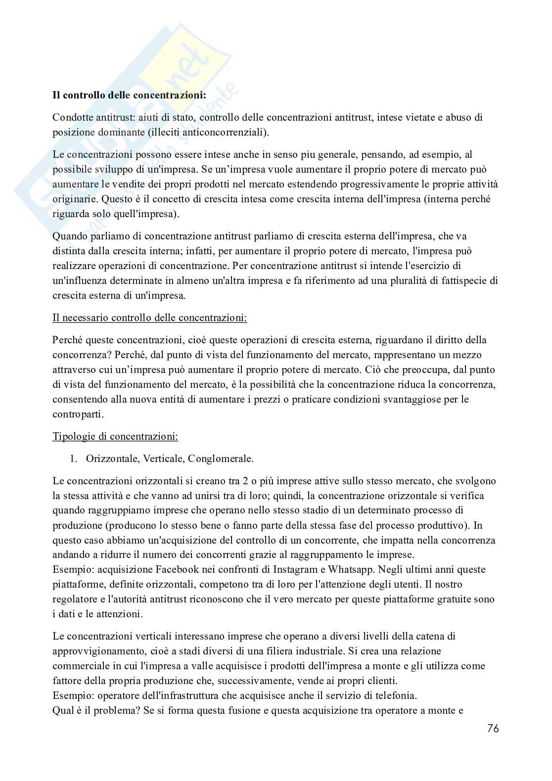 Diritto dell'economia Pag. 76
