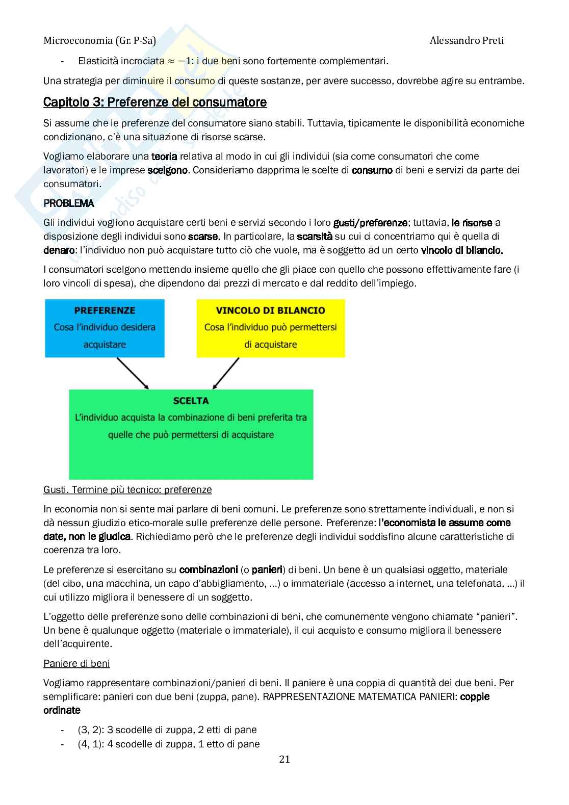 Microeconomia – Appunti completi, 202 pagine Pag. 21