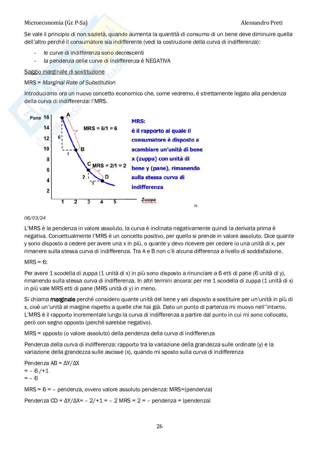 Microeconomia – Appunti completi, 202 pagine Pag. 26